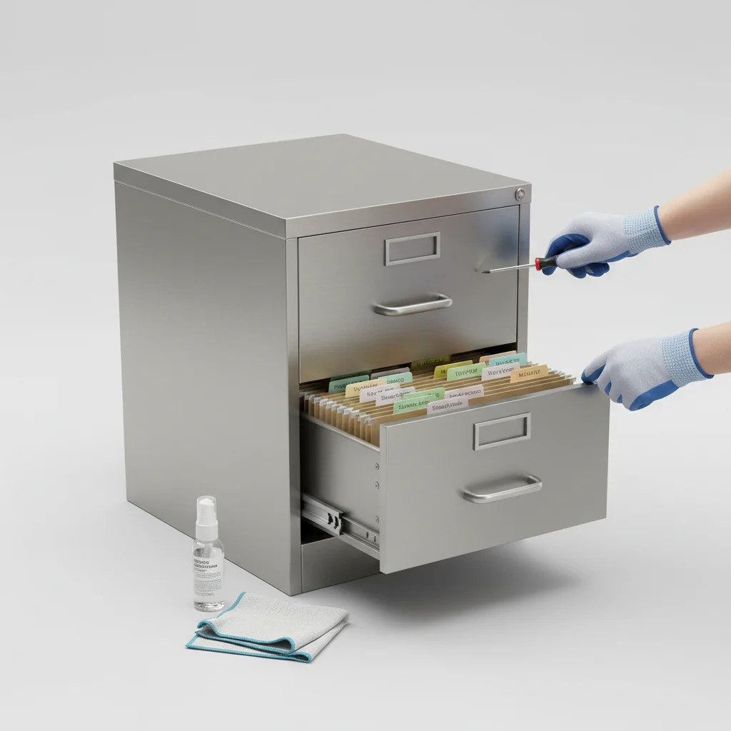 Filing Cabinet Drawers: How to Fix Common Sticking Issues