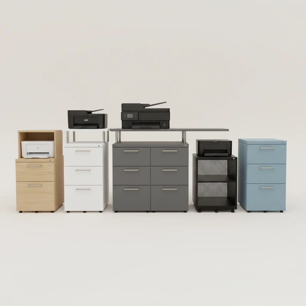 Top 5 Filing Cabinets for Home Offices with Printer Storage