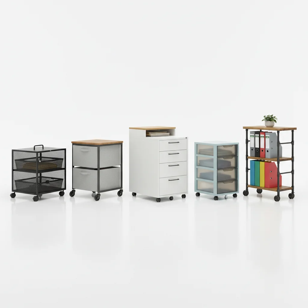 Top 5 Mobile Filing Cabinets for Dynamic Workspaces